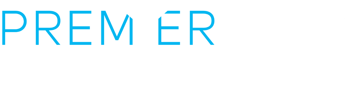 Premier Pour Bartending® logo with "We pour the drinks. You enjoy yourself.®" tagline.